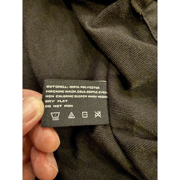 Fieldsheer FS Motorcycle Womens Black Full Zip Windbreaker Lined Jacket Size 10 - Picture 8 of 10